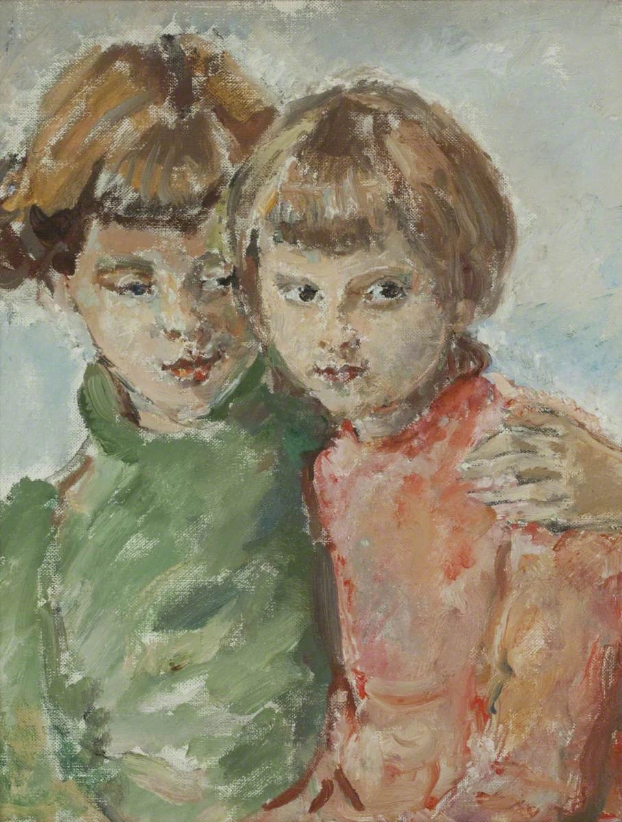 Ethel Walker - Iris and Kathleen, Harris Museum, Art Gallery & Library